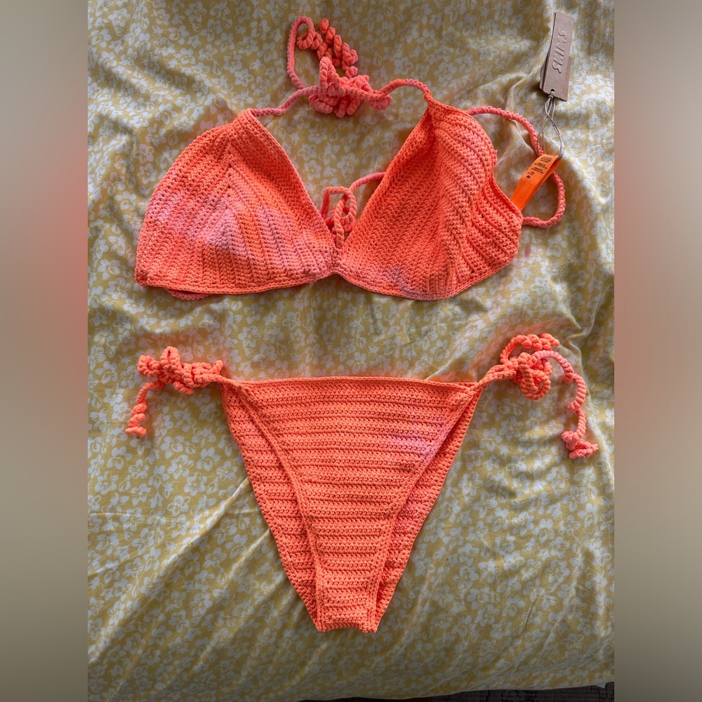 Skims Crochet Bikini